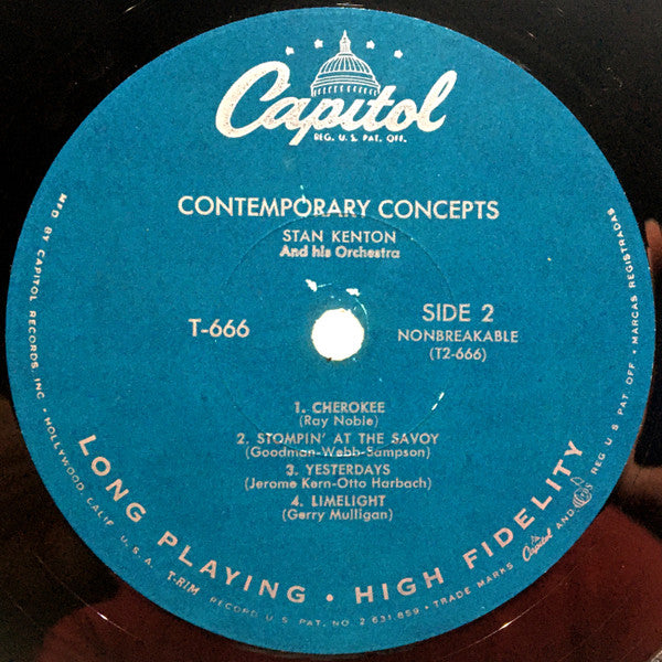 Stan Kenton - Contemporary Concepts - LP
