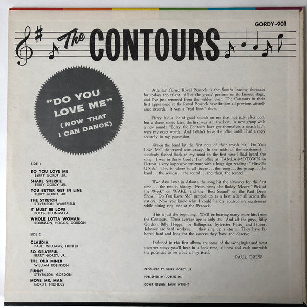 The Contours - Do You Love Me (Now That I Can Dance) - LP