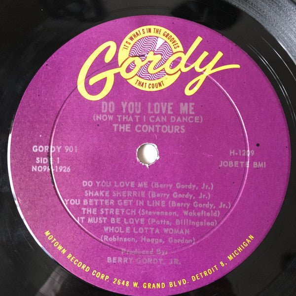The Contours - Do You Love Me (Now That I Can Dance) - LP