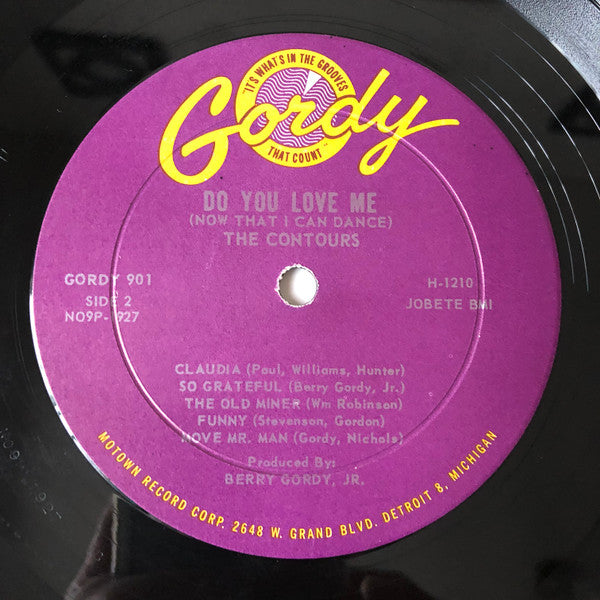 The Contours - Do You Love Me (Now That I Can Dance) - LP