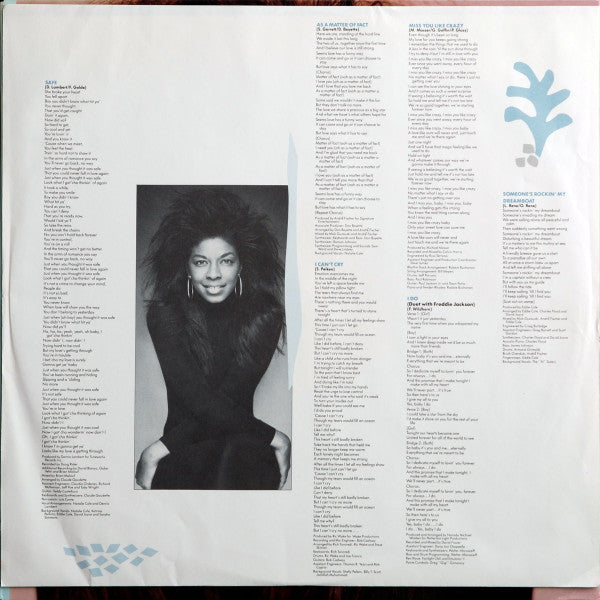 Natalie Cole - Good To Be Back - LP