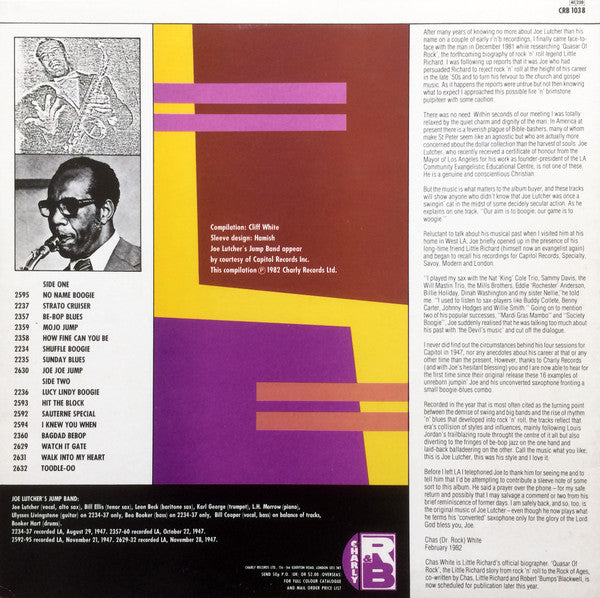 Joe Lutcher - Joe Joe Jump - LP
