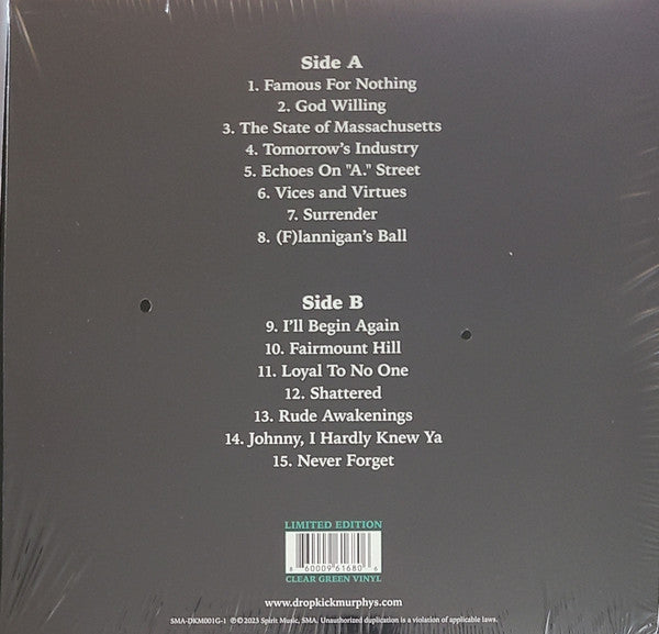Dropkick Murphys - The Meanest Of Times - LP