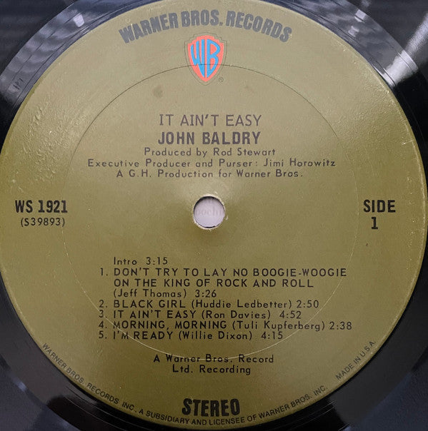 John Baldry* - It Ain't Easy - LP