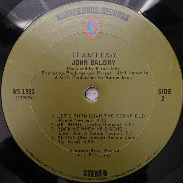 John Baldry* - It Ain't Easy - LP