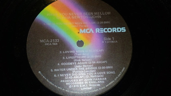 Olivia Newton-John - Have You Never Been Mellow - LP
