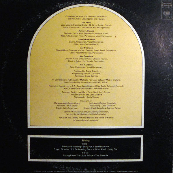 Mark-Almond - Rising - LP