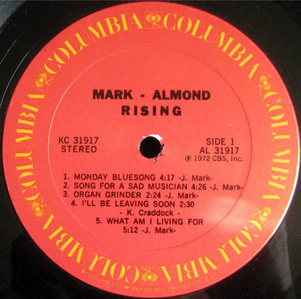 Mark-Almond - Rising - LP