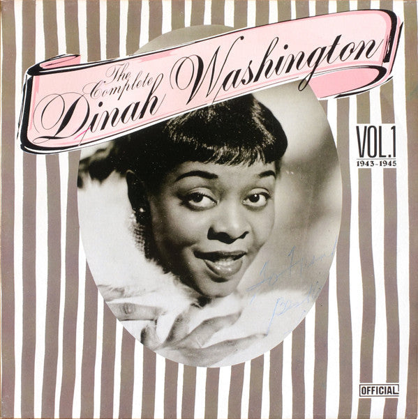 Dinah Washington - The Complete Dinah Washington Vol. 1 (1943-1945) - LP