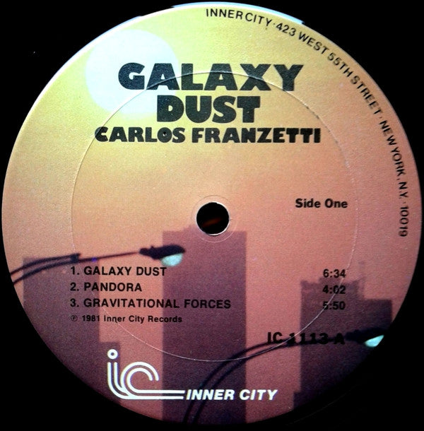 Carlos Franzetti - Galaxy Dust - LP