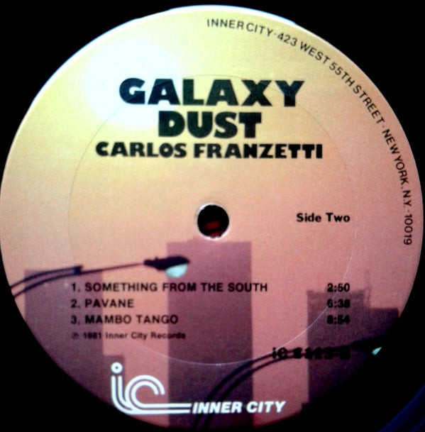 Carlos Franzetti - Galaxy Dust - LP