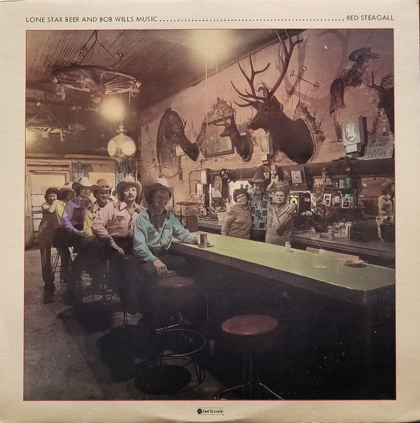 Red Steagall - Lone Star Beer And Bob Wills Music - LP