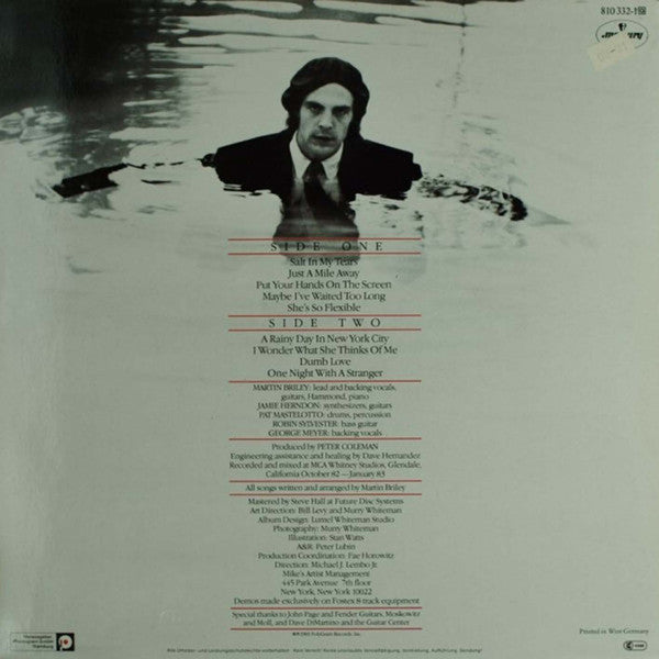 Martin Briley - One Night With A Stranger - LP