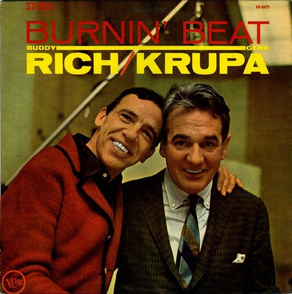 Buddy Rich And Gene Krupa - Burnin' Beat - LP