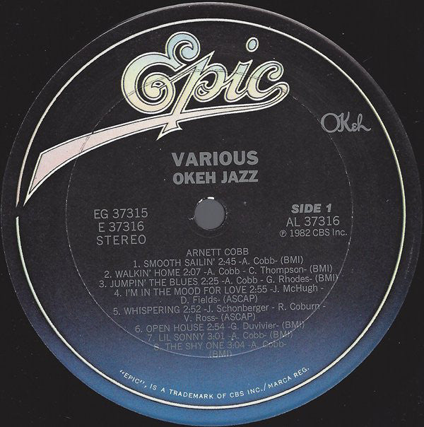 Various - Okeh Jazz - LP