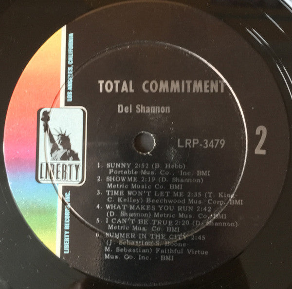 Del Shannon - Total Commitment - LP