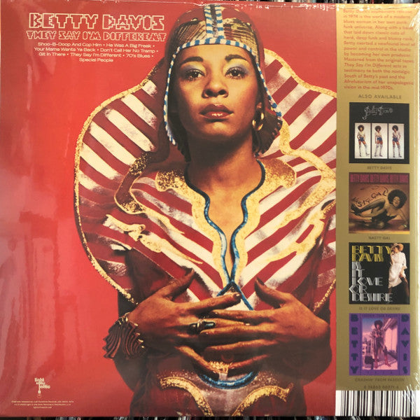Betty Davis - They Say I'm Different - LP