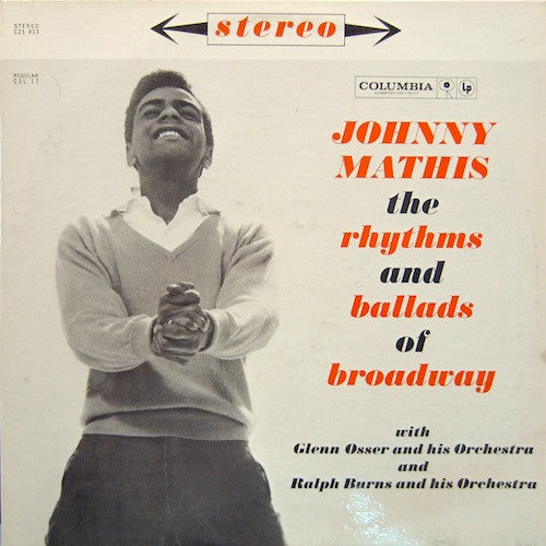 Johnny Mathis - The Rhythms And Ballads Of Broadway - LP