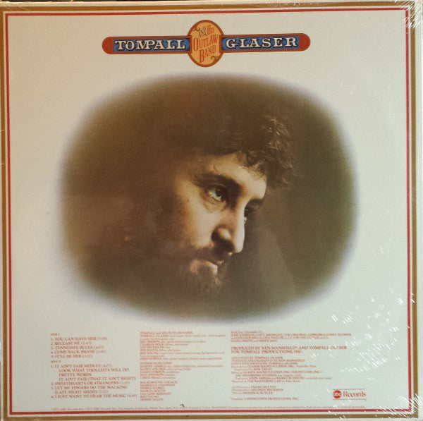 Tompall Glaser - Tompall And His Outlaw Band - LP