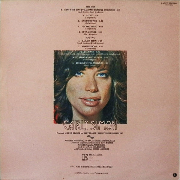 Carly Simon - Carly Simon - LP
