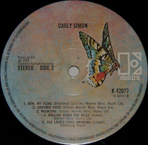 Carly Simon - Carly Simon - LP