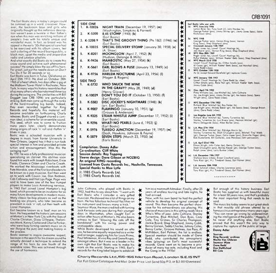 Earl Bostic - Blows A Fuse - LP