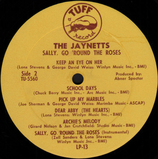 The Jaynetts - Sally Go 'Round The Roses - LP
