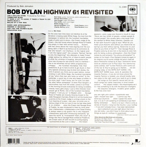 Bob Dylan - Highway 61 Revisited - LP