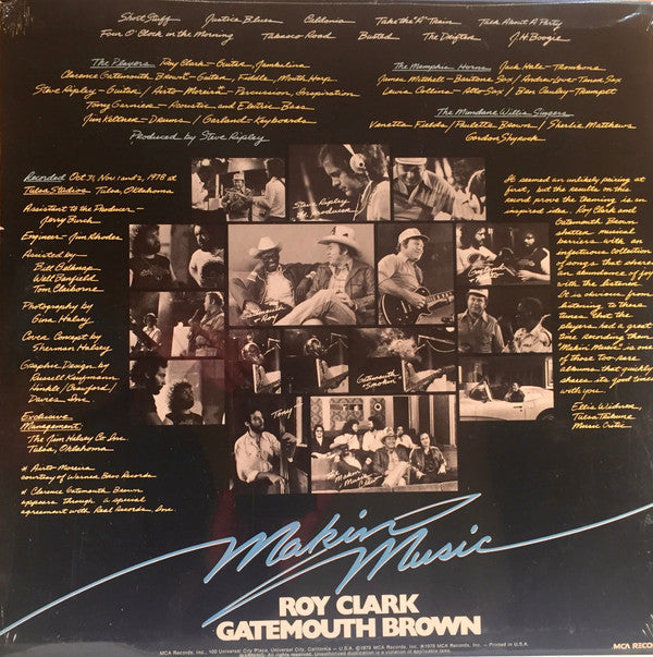 Roy Clark And Gatemouth Brown* - Makin' Music - LP