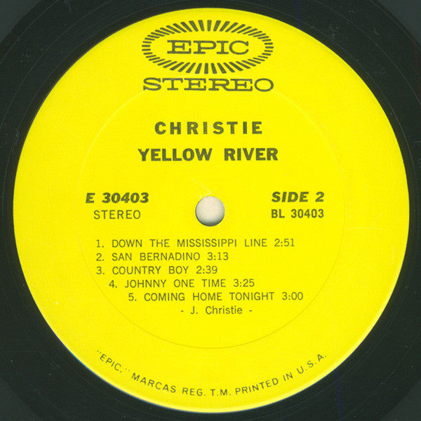 Christie - Yellow River - LP