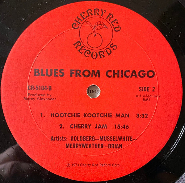 Harvey Mandel, Barry Goldberg, Charlie Musselwhite - Blues From Chicago - LP