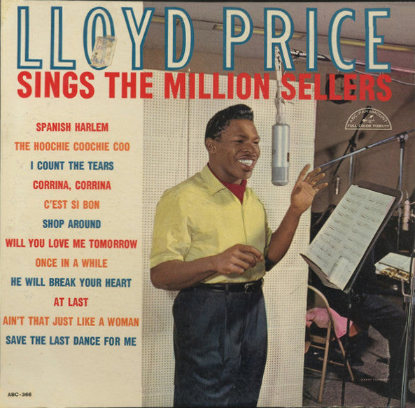 Lloyd Price And His Orchestra - Lloyd Price Sings The Million Sellers - LP