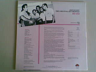 Jack Scott - The Original Recordings - LP