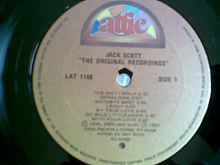Jack Scott - The Original Recordings - LP