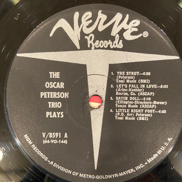 The Oscar Peterson Trio - The Oscar Peterson Trio Plays - LP