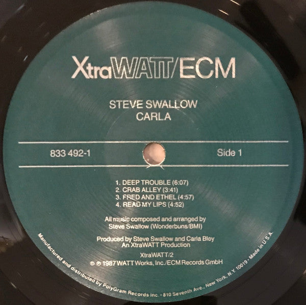 Steve Swallow - Carla - LP