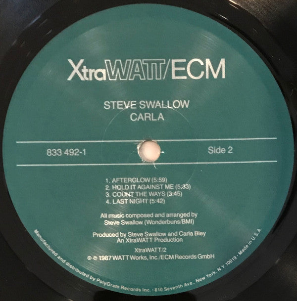 Steve Swallow - Carla - LP