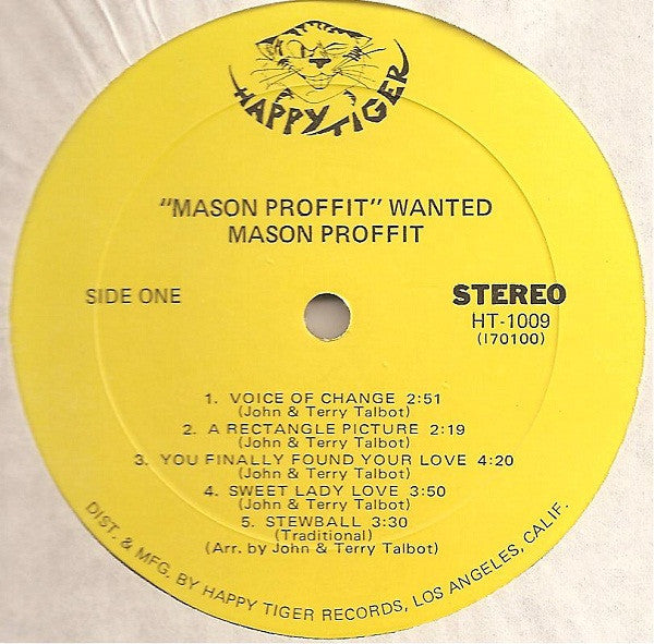 Mason Proffit - Wanted - LP