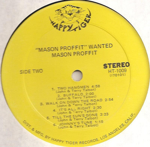 Mason Proffit - Wanted - LP