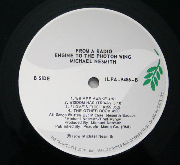 Michael Nesmith - From A Radio Engine To The Photon Wing - LP