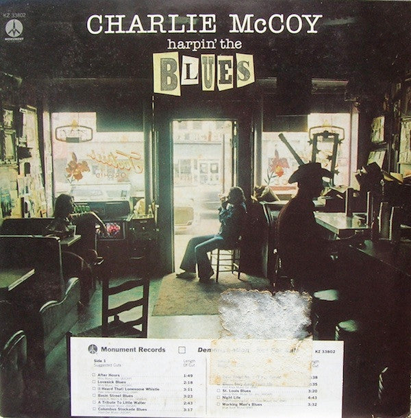 Charlie McCoy - Harpin' The Blues - LP
