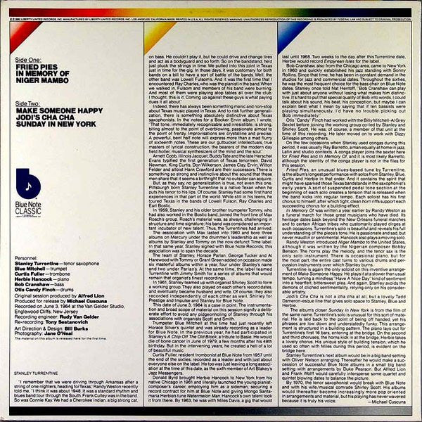 Stanley Turrentine - In Memory Of - LP