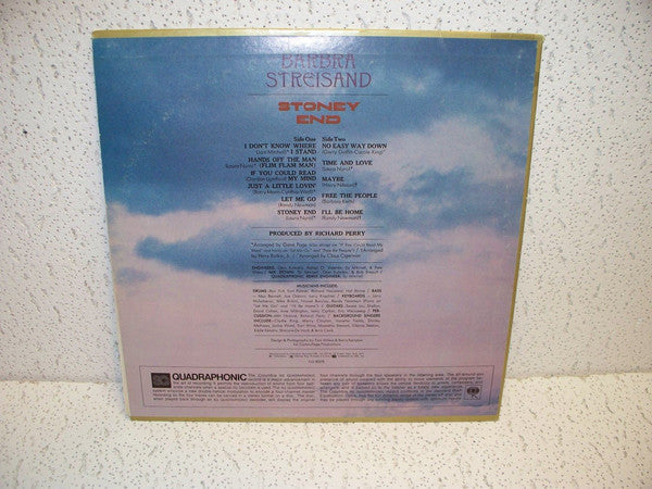 Barbra Streisand - Stoney End - LP