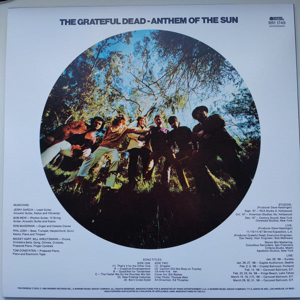 Grateful Dead* - Anthem Of The Sun - LP