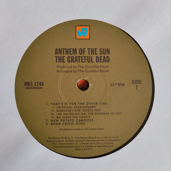 Grateful Dead* - Anthem Of The Sun - LP