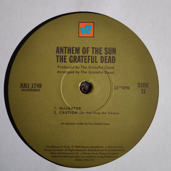 Grateful Dead* - Anthem Of The Sun - LP