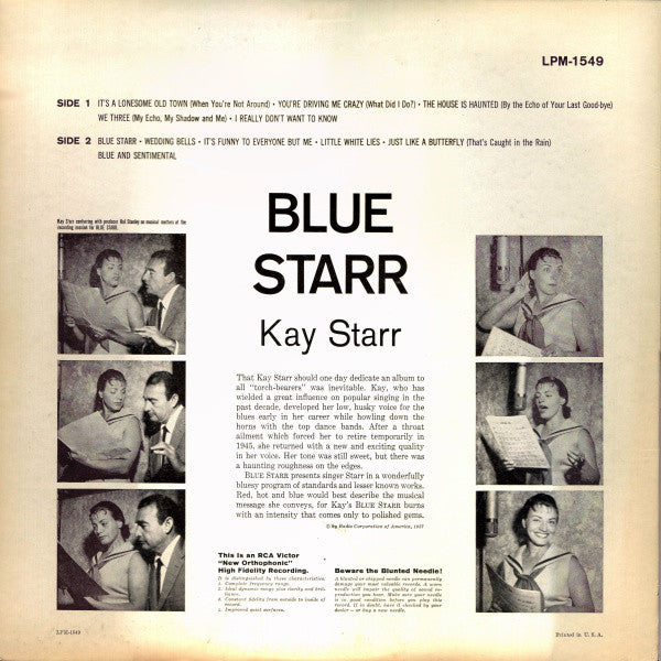 Kay Starr - Blue Starr - LP