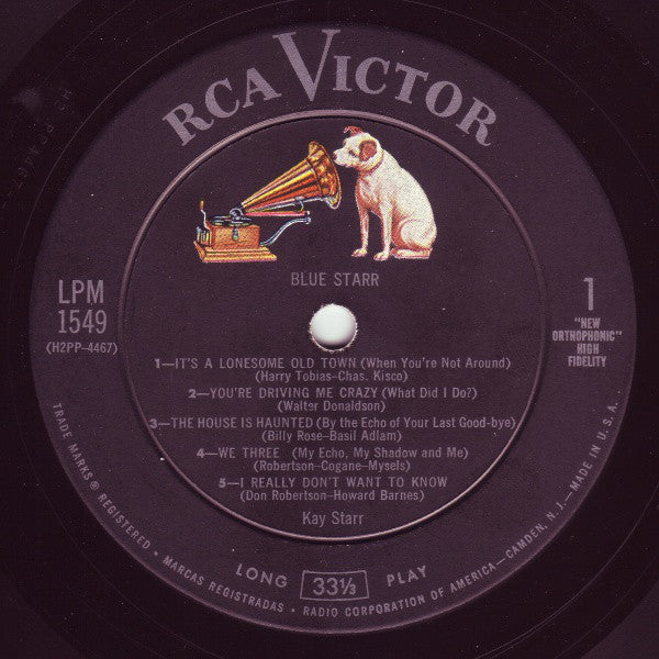 Kay Starr - Blue Starr - LP