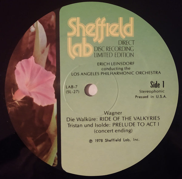 Wagner*, Erich Leinsdorf Conducting The Los Angeles Philharmonic* - Die Walküre: Ride Of The Valkyries / Tristan Und Isolde: Prelude To Act I / Götterdämmerung: Siegfried’s Funeral Music / Siegfried: Forest Murmurs - LP