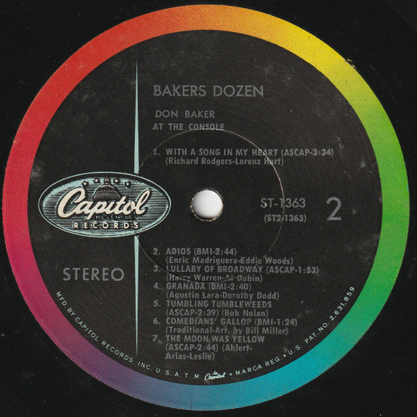 Don Baker  - Bakers Dozen - LP